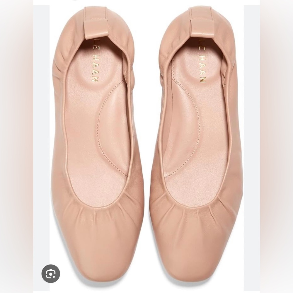 Cole Haan Yorke Ballet - nude pink ballerina flat